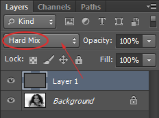 Photoshop - Interakce Hard Mix, obr. 7