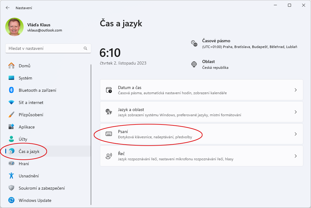 Jak se ve Windows 11 zbavit zobrazení jazykového panelu (vedle hodin), obr. 2