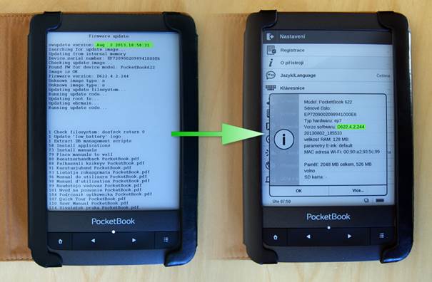 PocketBook Touch – nový firmware 4.2