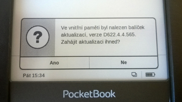 PocketBook Touch – nový firmware 4.2