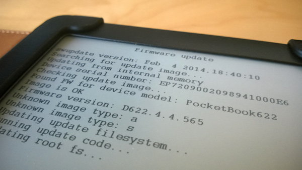PocketBook Touch – nový firmware 4.2